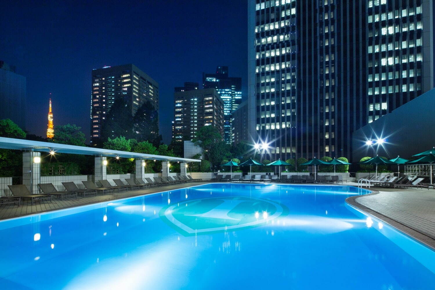 ANAインターコンチネンタルホテル東京「ガーデンプール」